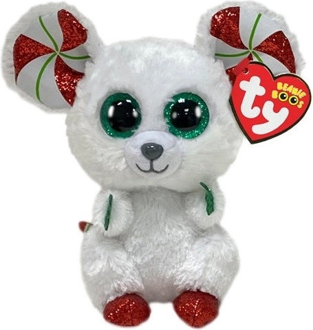 Souris en peluche Chimney 15 cm de la collection Beanie Boos