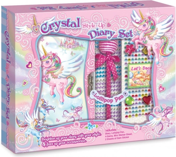 Pecoware Journal intime dans un coffret décoratif Licorne