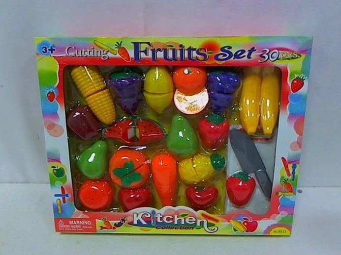 Fruits à découper – set de 30 pièces