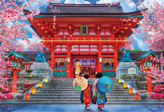 Puzzle Sakura de Printemps 1000 pièces EUROGRAPHICS