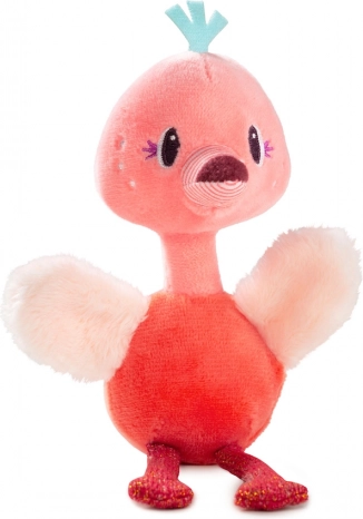 Lilliputiens petite peluche flamant rose Anaïs