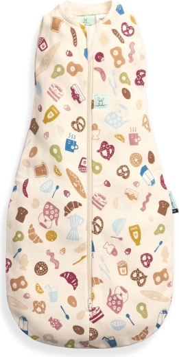 ErgoPouch cocon couverture d’emmaillotage et gigoteuse 2-en-1 Bon Appetit 0,2 tog (6–12 mois)