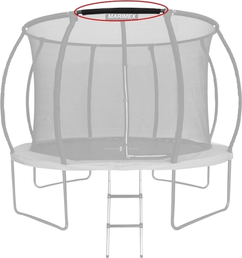 Tige de remplacement de la lisse supérieure pour trampoline Marimex Premium 457 cm (125,5 cm)