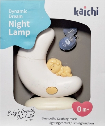 Veilleuse Lune avec musique d’endormissement et Bluetooth