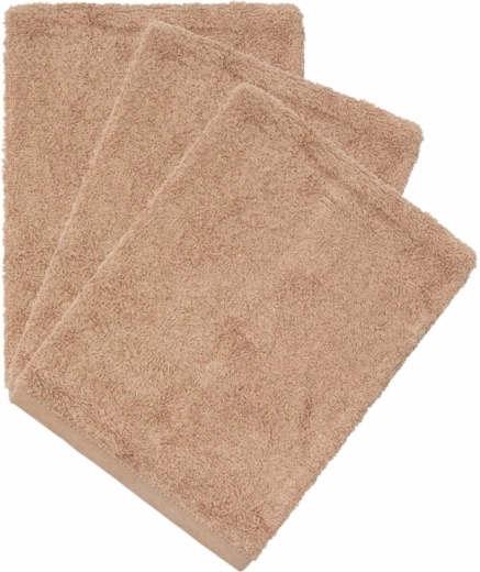 Gants de toilette Timboo Savannah sand (3 pcs)