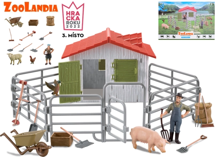 Zoolandia animaux de la ferme avec accessoires