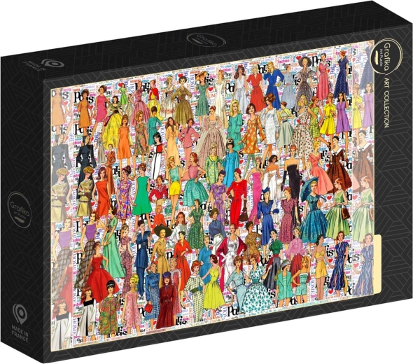 Puzzle Grafika Souvenirs de mode 1000 pièces