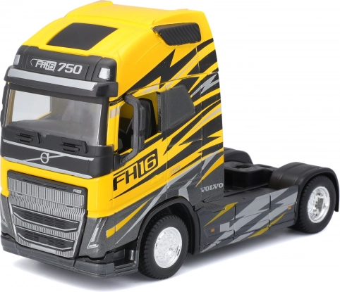 Bburago tracteur VOLVO FH16 Globetrotter 750 XXL 1:43 jaune