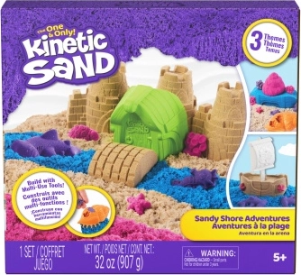 Kinetic Sand set plage de sable
