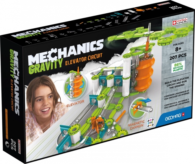 Geomag Mechanics Gravity kit de construction 207 pièces