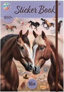 Autocollants chevaux – carnet de 16 planches