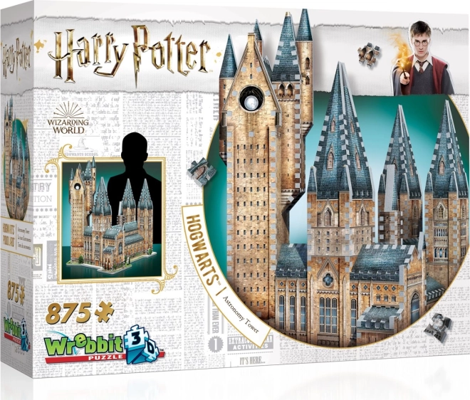 Puzzle 3D Harry Potter Poudlard : tour d’astronomie 875 pièces