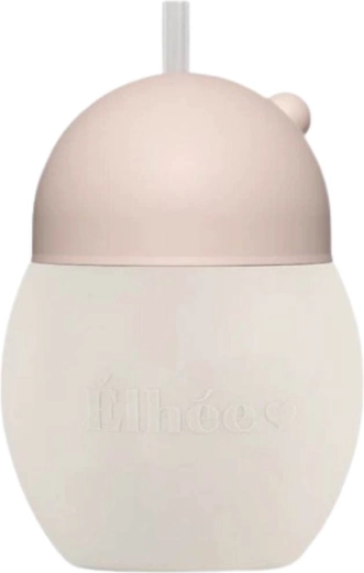 Élhée gobelet d’apprentissage avec paille Coconut 240 ml Sand Nude - 1 pièce