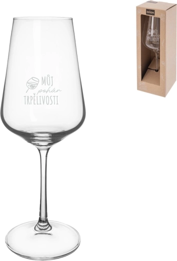 Verre à vin « Mon verre de patience » 0,45 l