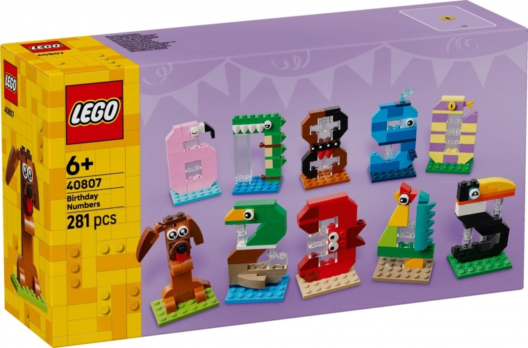 LEGO Iconic Chiffres d’anniversaire