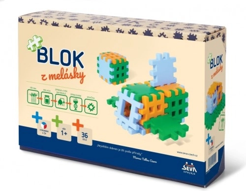 Jeu de Construction Blok de Melásky