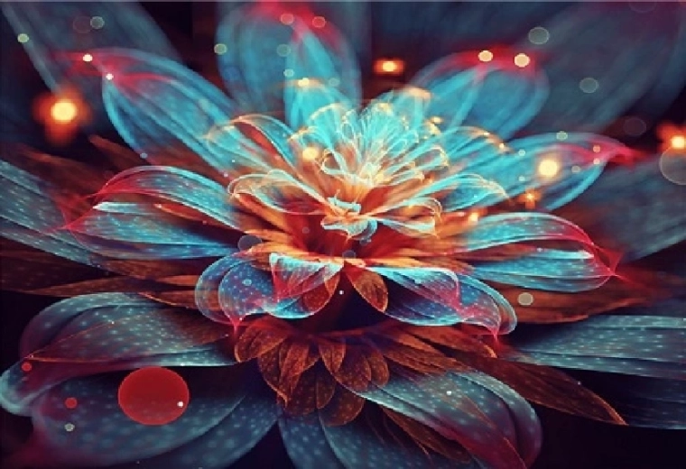 Peinture diamant Nénuphar 30 × 40 cm