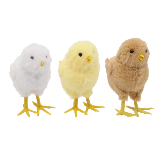 Décoration de Pâques poussin, 3 modèles, 11 × 7 × 6 cm - 1 pièce