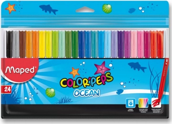 Fixy Maped Color'Peps Océan 24ks