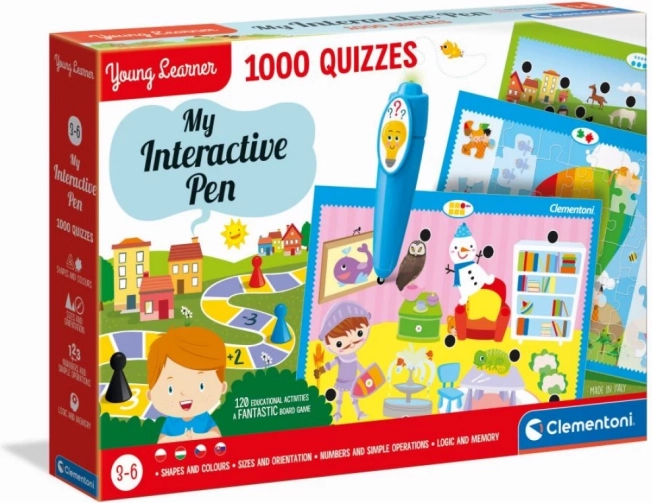 Jeu interactif Clementoni Mon stylo interactif