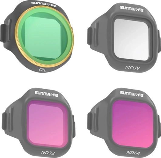 Ensemble de filtres SUNNYLIFE MCUV, CPL, ND32 et ND64 pour DJI MINI 5 Pro