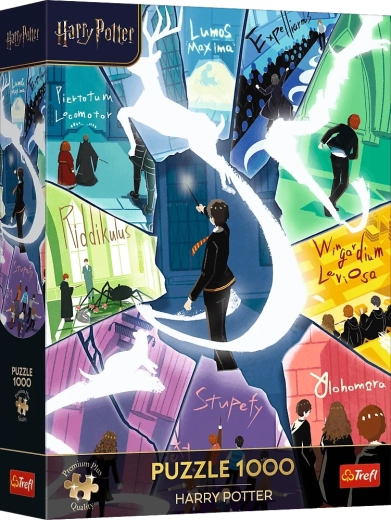Puzzle Trefl Premium Plus Harry Potter : Sortilèges et Patronus, 1000 pièces
