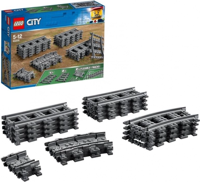 LEGO City rails – kit d’extension de voie