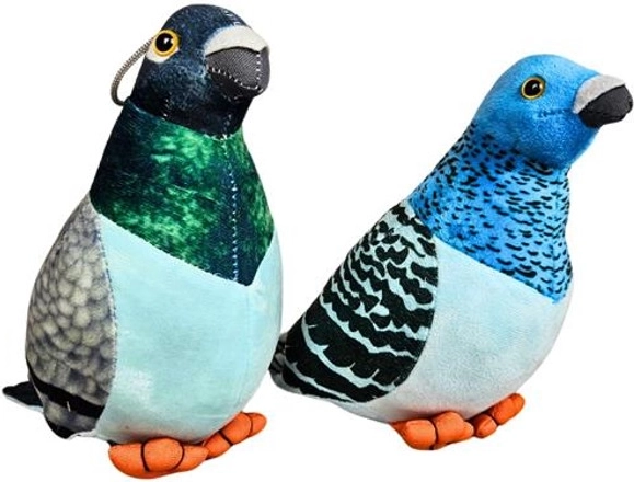 Pigeon en peluche – jouet doux pour câlins