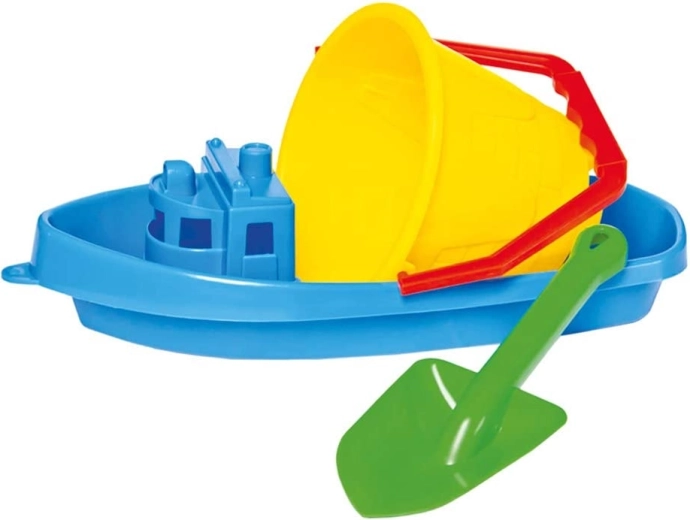Bino & Mertens set de sable avec petit bateau - 1 pièce