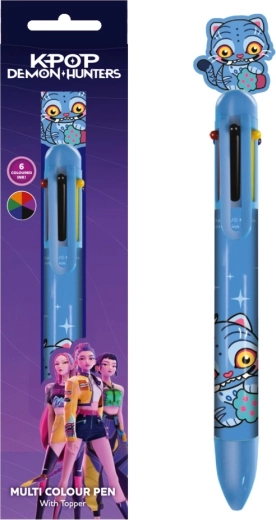 Stylo multicolore K-pop Demon Hunters Derpy Tiger