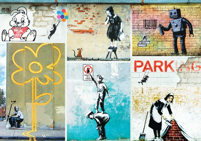 Puzzle EUROGRAPHICS Banksy 1000 pièces