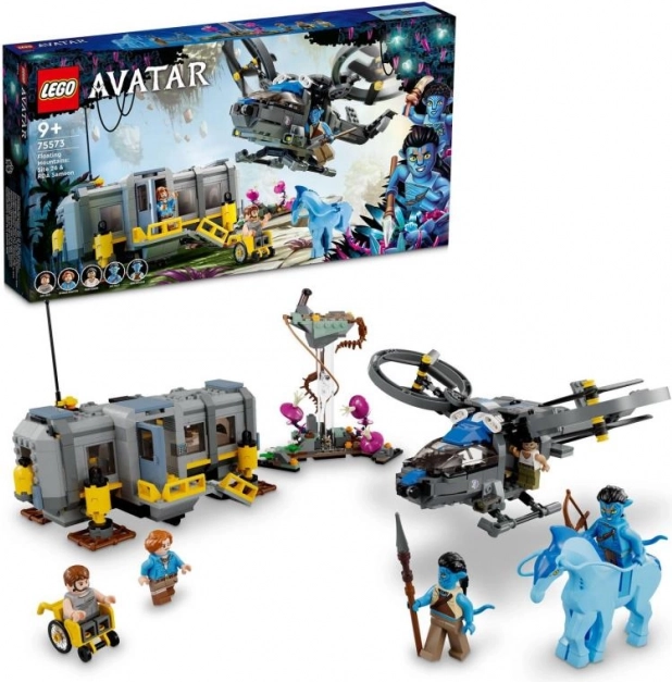 LEGO® Avatar 75573 Montagnes flottantes : Station 26 et RDA Samson