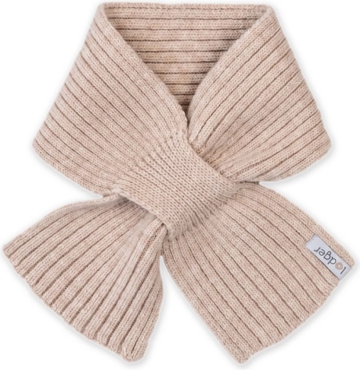 Écharpe en mérinos Lodger beige