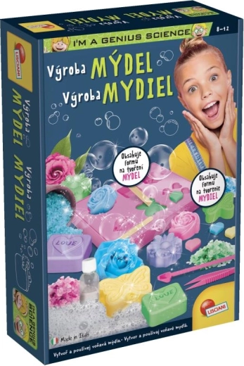 Fabrication de savons – fleurs, kit créatif