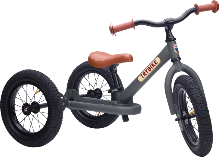Draisienne Trybike 2-en-1 (tricycle et draisienne) gris mat