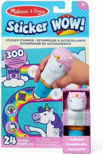 Melissa & Doug Sticker WOW autocollants magiques assortis - 1 pièce
