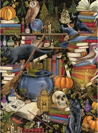 Puzzle GIBSONS The Art File : Sorcellerie 1000 pièces