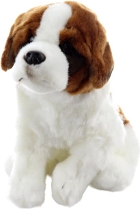 Saint-bernard en peluche 26 cm éco-responsable