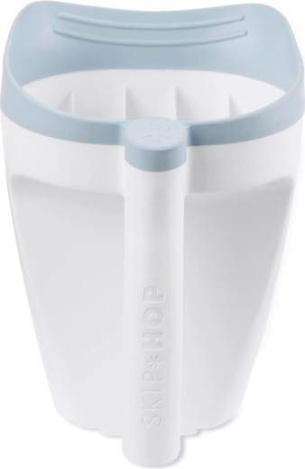 Skip Hop gobelet de rinçage shampooing Wave blanc