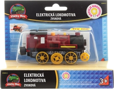 Maxim Locomotive électrique rouge