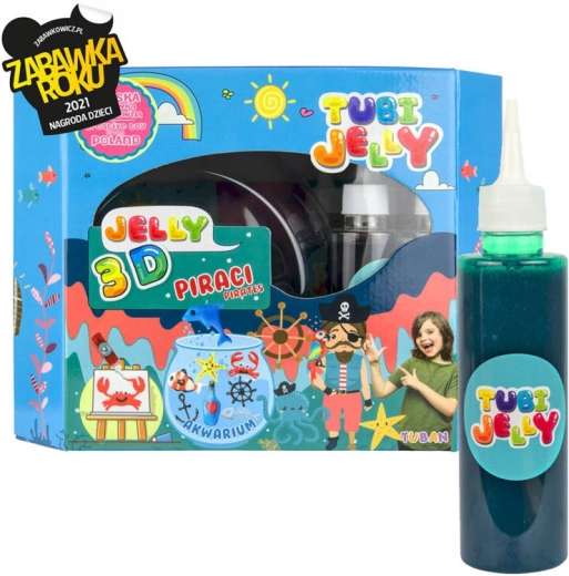 Tubi Jelly pirates 3D – grand aquarium kit créatif