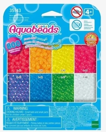 Aquabeads perles de recharge néon