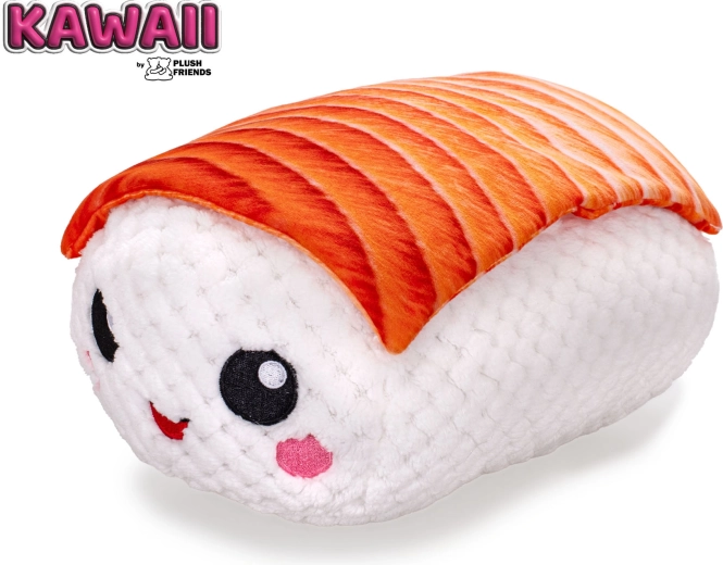 Plush Friends Kawaii sushi nigiri en peluche saumon 25 cm