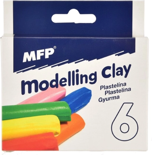 Pâte à modeler 6 pcs (6×100 g)