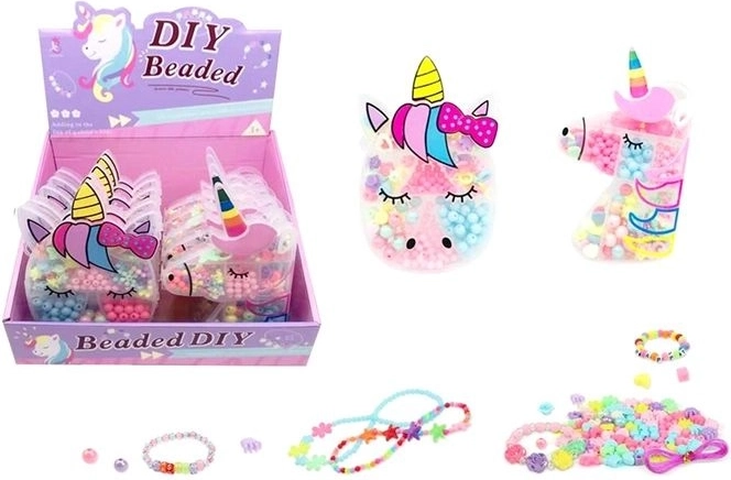 Perles Licorne – kit de création de bijoux dans une boîte licorne