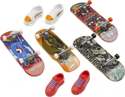 Set de fingerboards HOT WHEELS Skate avec boots – multipack