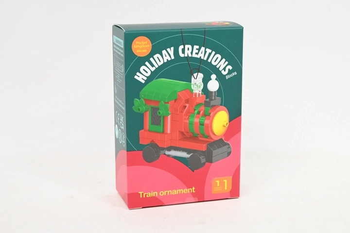 Im.master kit de construction de Noël locomotive 117 pièces