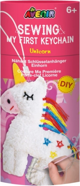 Kit créatif Couds ton porte-clés - Licorne