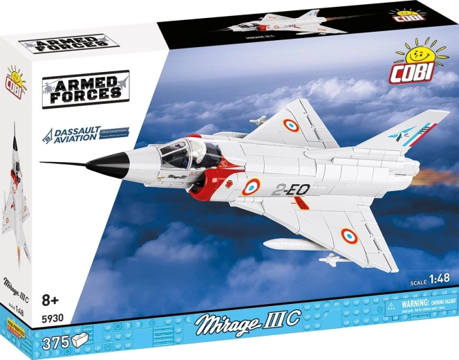 Cobi Armed Forces Mirage IIIC maquette d’avion 1:48 (375 pièces)