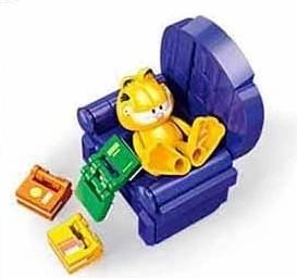 Sluban Garfield dans un fauteuil set de construction